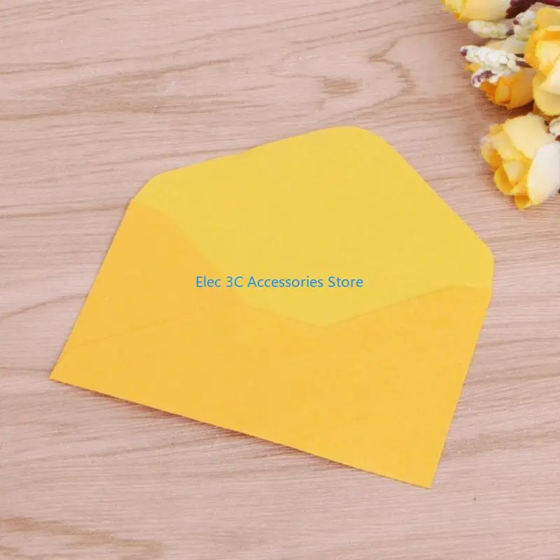 Y51A 50PCS Invitation Envelope Multi-color for Wedding Holiday Birthday 2.4'' x 4''