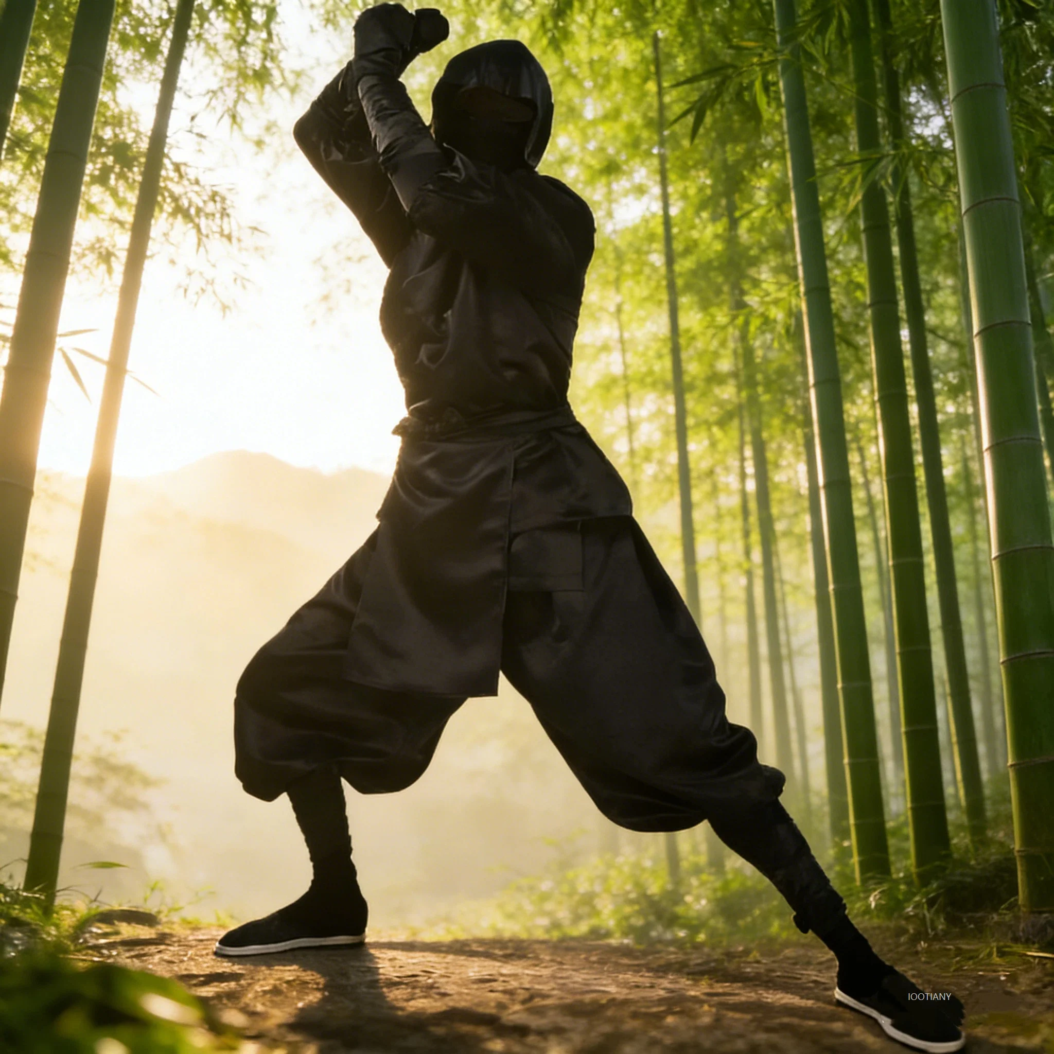 Disfraz de juego de rol de Ninja japonés para adulto, kimono de fantasía samurái, uniforme negro con capucha, traje de asesino para fiesta de Carnaval y Halloween 2026