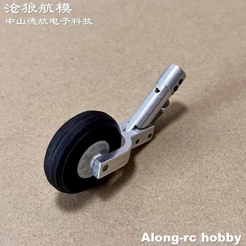 Höhe 65 75 85 mm Mini-Feder-Knielfahrwerk 1,5 Zoll Raddämpfung oder Nase einziehbares Teil RC-Modellflugzeug EDF-Flugzeug – Detail 18