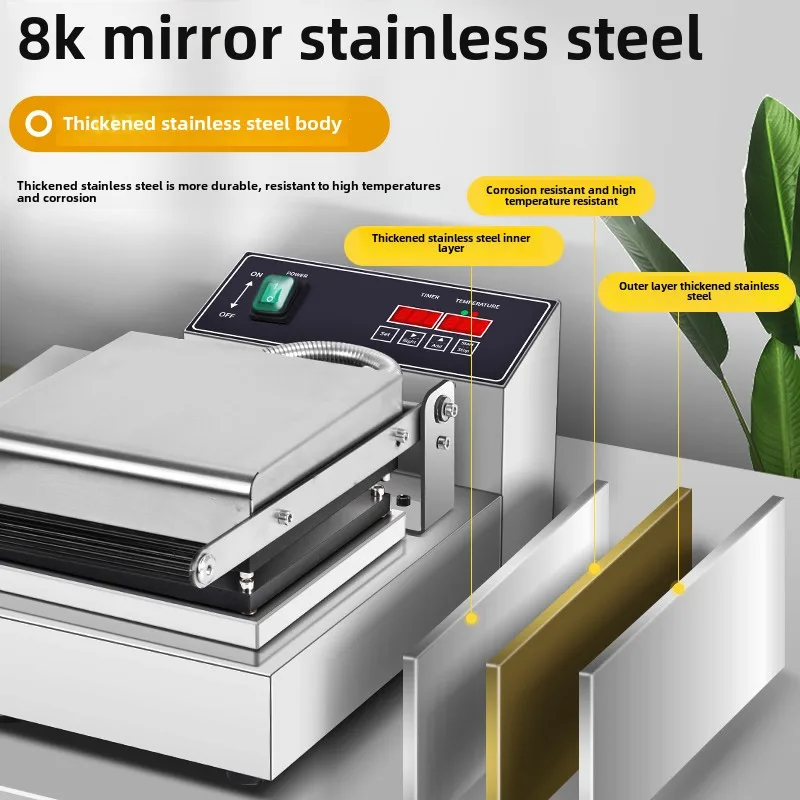 cQ sandwich machine commercial breakfast spit driver burst edge banding sandwich bread machine stall snacks