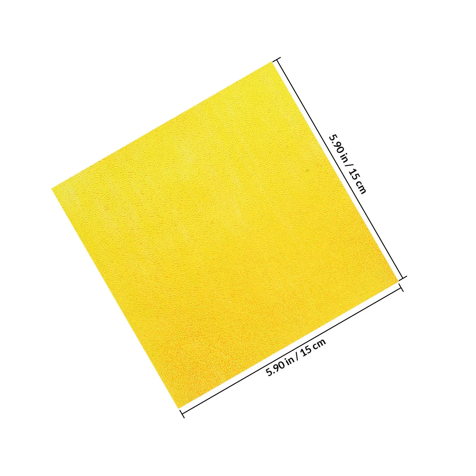 50Pcs Iridescent Shiny Folding Paper Square for Handcraft Party Decoration Art Projects DIY Colored Paper 15Cm 10 Colors