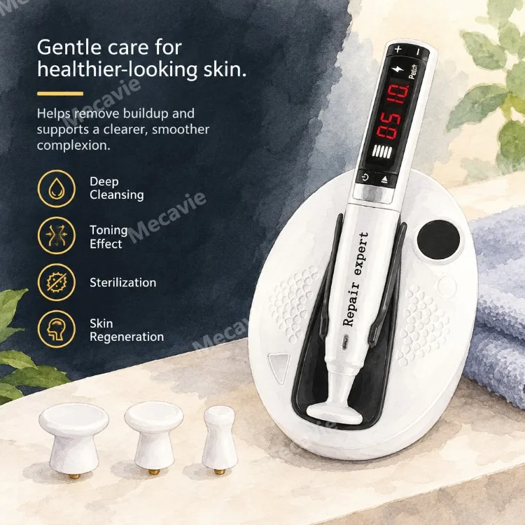 Repair Expert Plasma Skin Renewal Device With Three Interchangeable Probes For Face Body And Eye Care Ozone Plasma Ready to Ship