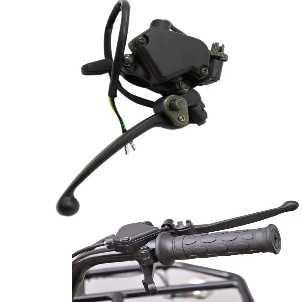 

7/8'' 22mm Thumb Throttle Cable Handle Brake Lever Assembly