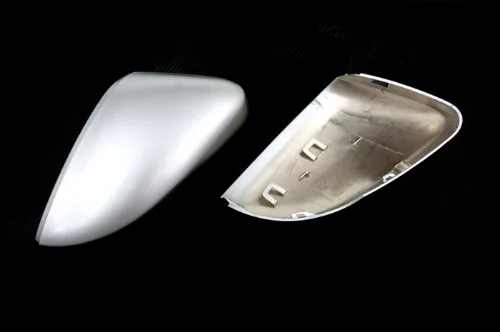 

R Line Style Silver Matt Chrome Side Mirror Cap Replacement For VW Volkswagen Polo 6R / 6C