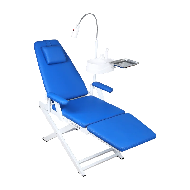 Dental Portable Chair Dental Portable Chair with Spittoon with Light