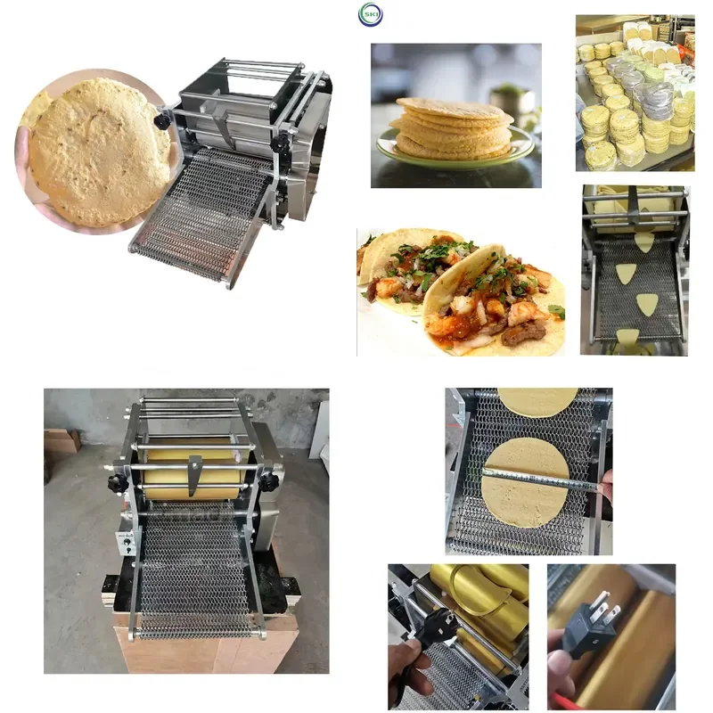 for Tortilla Maker Flour Mix Corn Tortilla Press Machine Manual Tortilla Maker Kitchen Tool for Homemade Soft Wraps