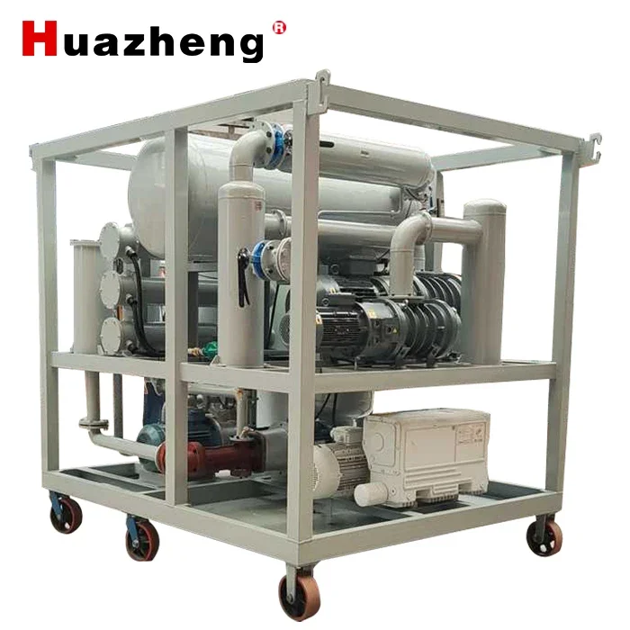 Electric HZLY-150A 9000 Liters / Hour Trailer Type Transformer Oil Degassing And Filtering Equipment