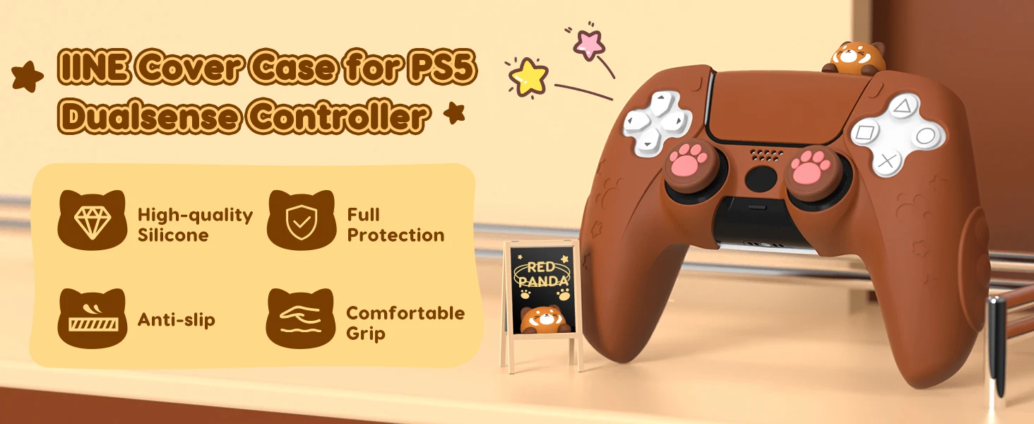 Iine Red Panda Sili…