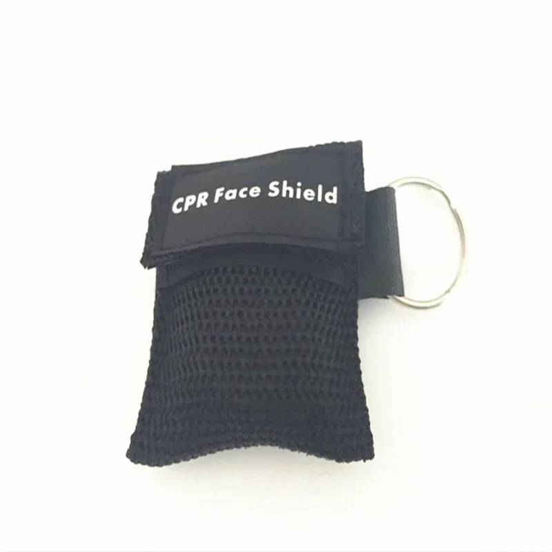 1Pc Multi Color Optioneel Cpr Emergency Masker, Sleutelhanger Ademhaling Masker