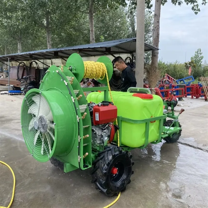 Wind Agriculture Spray Engine Driven Three Wheel Spray