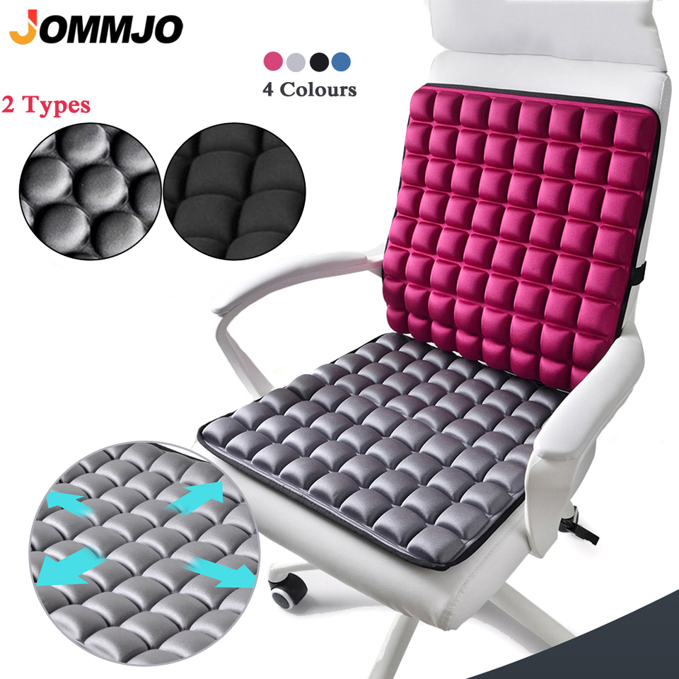  3D Air Cushion for Office Chair Car Seat Air Seat Cushion Back Cushion for Relieving Back Sciatica Tailbone Pain Seat Pad 