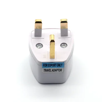 Universal UK British Plug Adapter USA Euro Europe US/AU/DE/EU to UK British alternating…