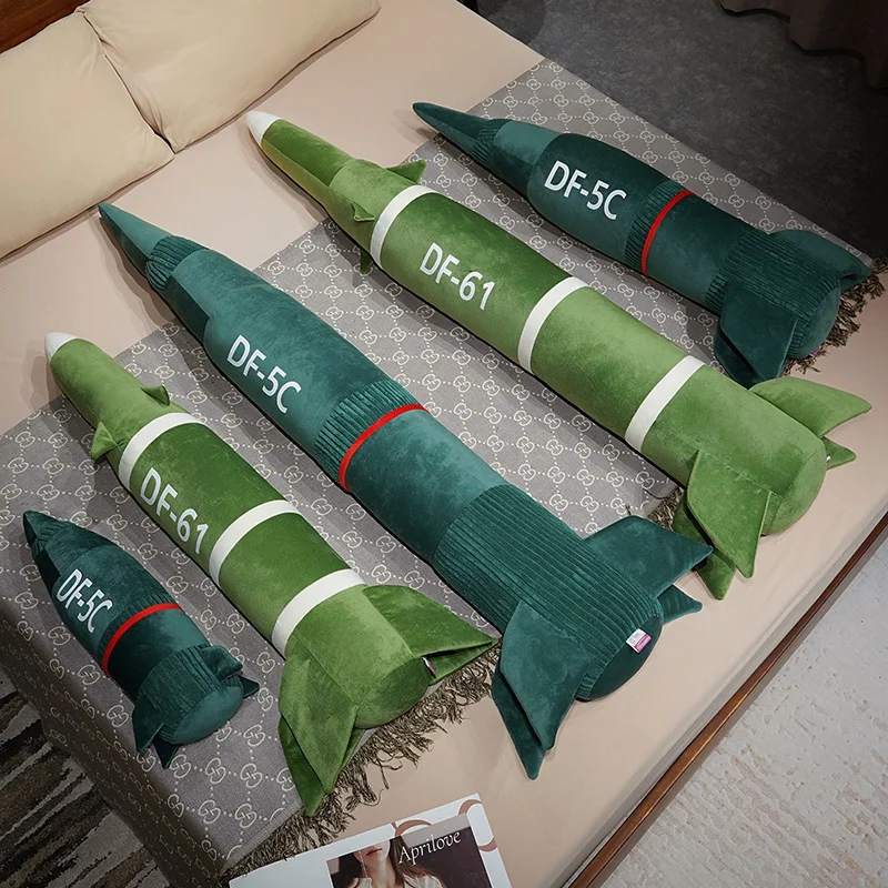 

Мягкая игрушка-подушка «Глобальный ядерный ракетный комплекс» Дунфэн-6 DF5C PLU, подарок на день рождения для лучшего друга, из мягкого хлопка, для мальчиков от 3 лет