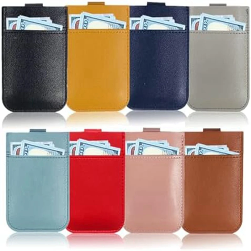 

8 PCS Cardcarie - Pull-Out Card Organizer As Shown PU Stackable Pull-Out Card Holder