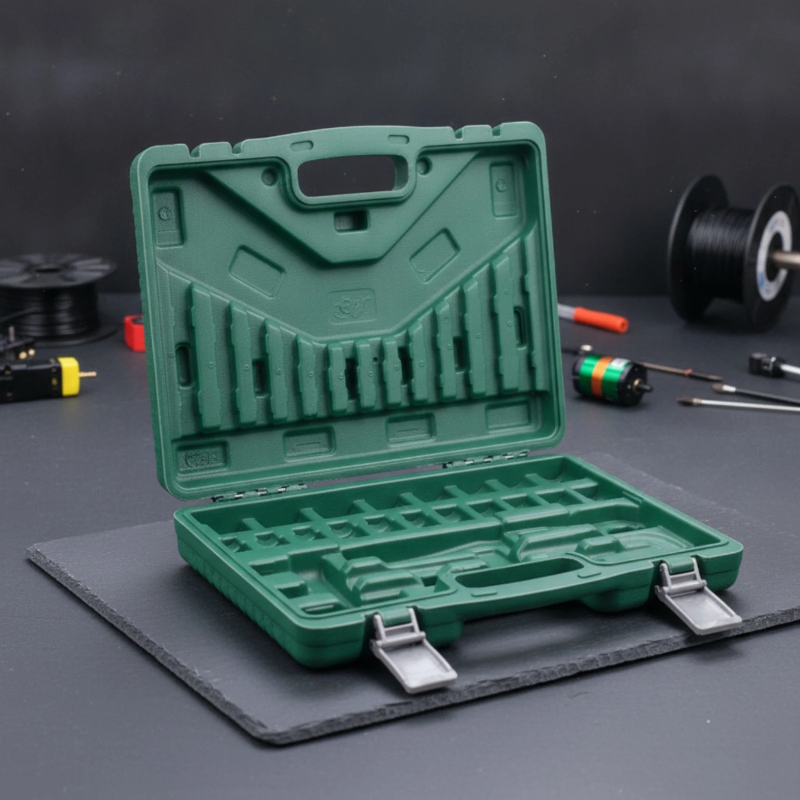 Tool Storage Case Portable Tool Organizer Case Heavy-Duty Sturdy for DIYers, Garage, Workshop