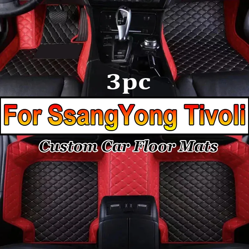 

Автомобильные Коврики Для SsangYong Tivoli XLV Air Grand LUVi 2015 ~ 2022, защитный коврик, роскошные коврики, кожаные коврики, автомобильные аксессуары