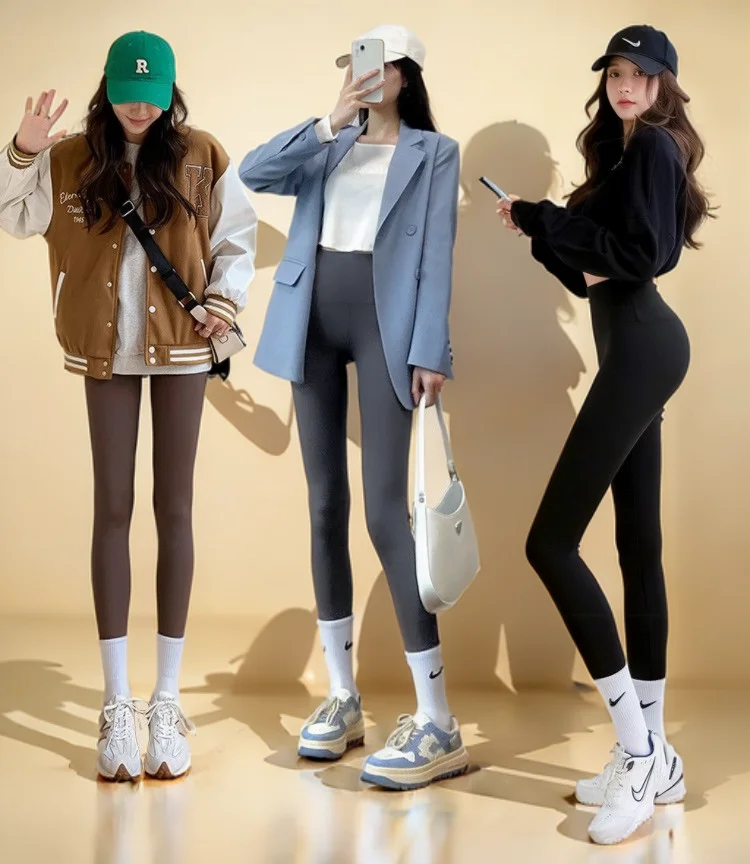 Leggings deportivos para mujer, decoración de avena brillante, alta elasticidad, estilos roscados en plata, talla ajustada, gráfico contractivo Sexy