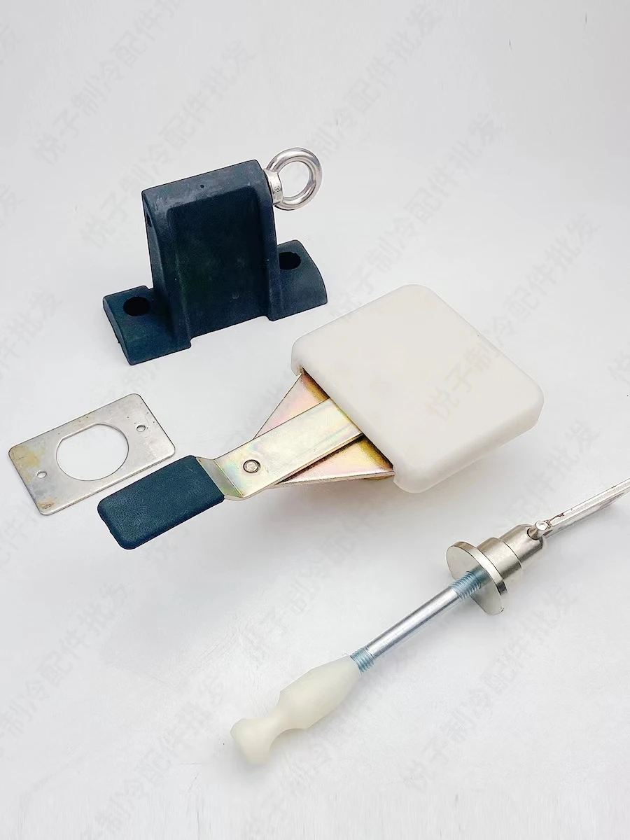 Cold storage translational door special old-fashioned escape door opener escape lock push rod set crystal snow door lock transla