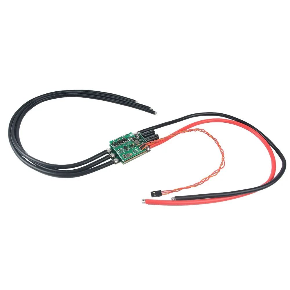 Fatjoy 12s-200a esc 48v controlador de velocidade eletrônico sem escova bidirecional de alta potência para barco tripulado hidrofólio