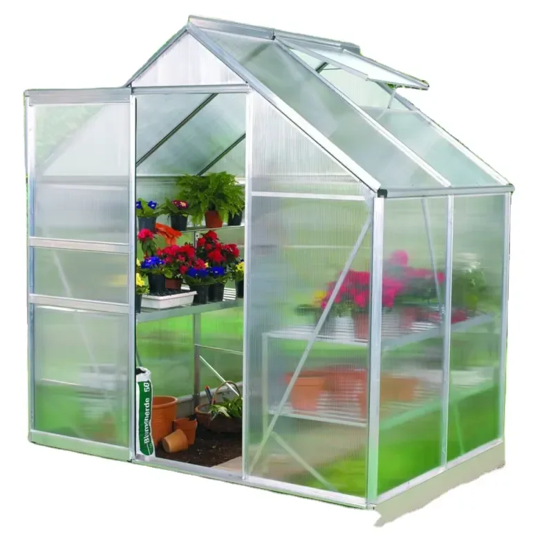 Polycarbonate Garden Greenhouse Small Eco-friendly Green House Durable