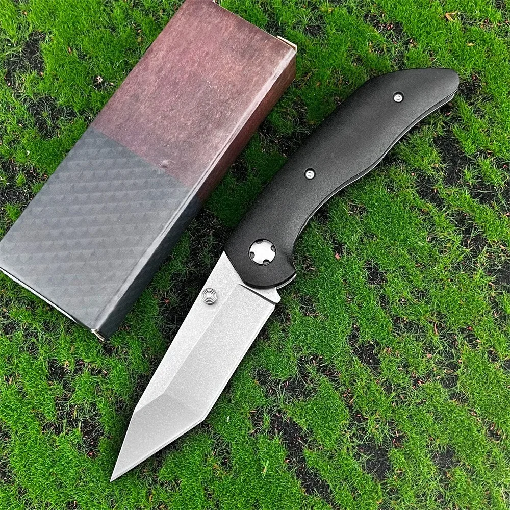 متعددة الوظائف KB 7506 جيب سكين للفرد 440C شفرة فولاذية ألياف النايلون مقبض في الهواء الطلق الصيد قطع الصيد أداة تخييم