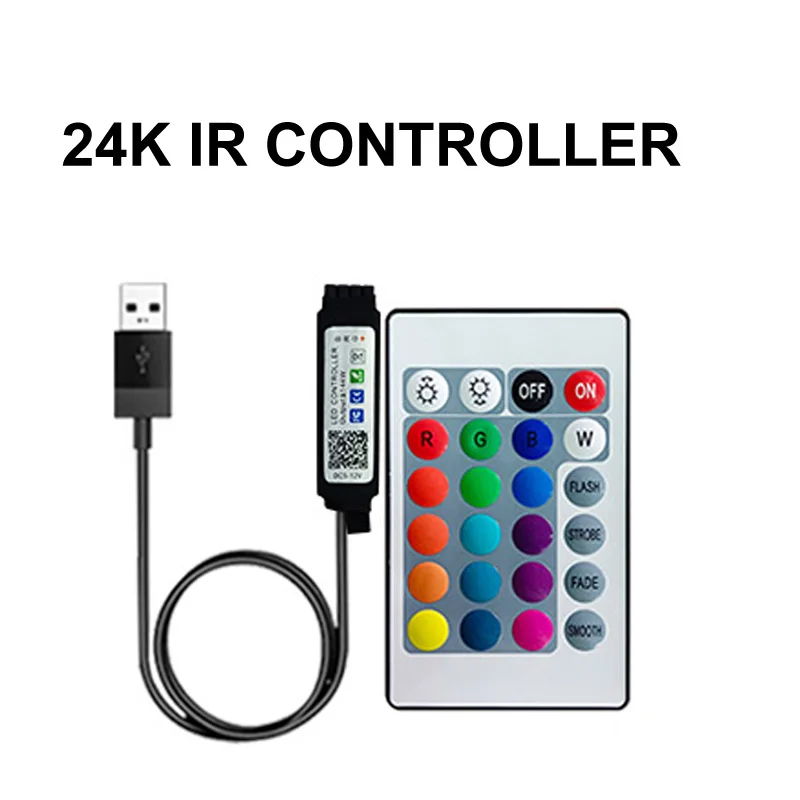 WS2812B Remote Control Board 24k Bluetooth remote control board and 24k IR remote control board