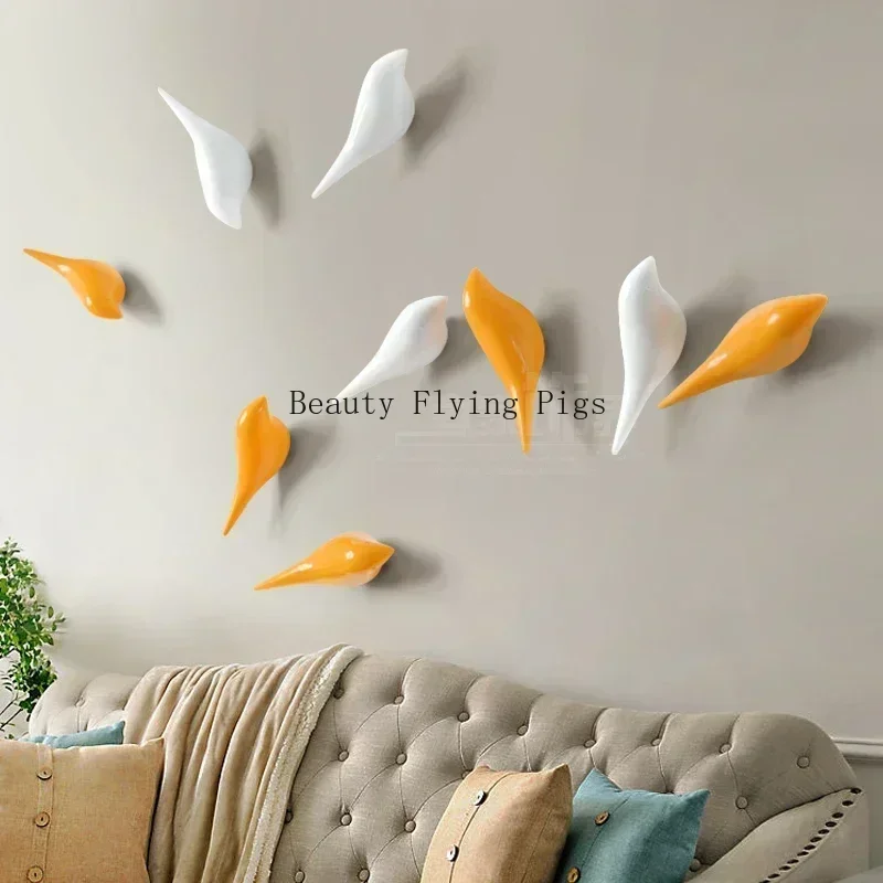 Gancho de suspensión de pájaros para habitación de niños, modelo creativo de resina, ganchos de pared para baño, ganchos de ventosa para llaves