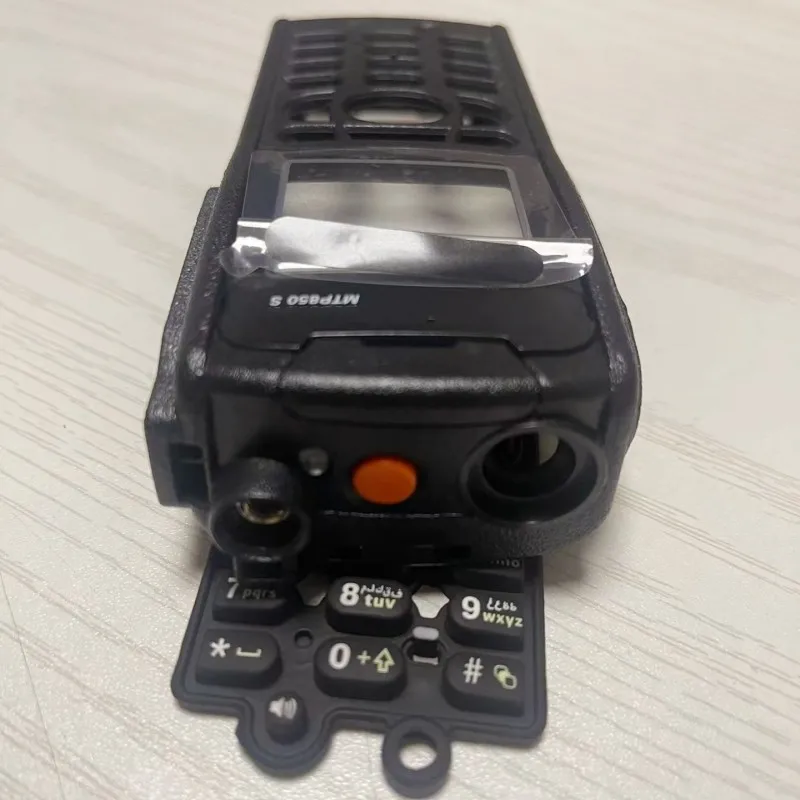 Mobile Radio Front Housing case Cover Kit for Motorola MTP850 S Walkie Talkies Repair Accessories