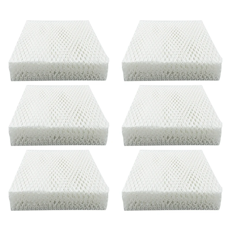HFT600 Humidifier Wick Filter Replacement Parts For HFT600 Compatible With HEV615 HEV620 HEV615 W, HEV620, HEV620B, 6Pack
