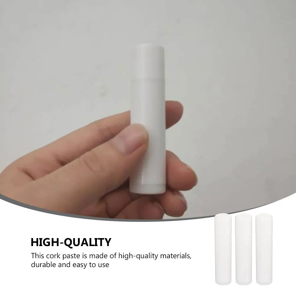 

3pcs Cork Paste For Saxophone Clarinet Flute Oboe Woodwind Instruments Lubricate Cream White Accessories Instrument Parts