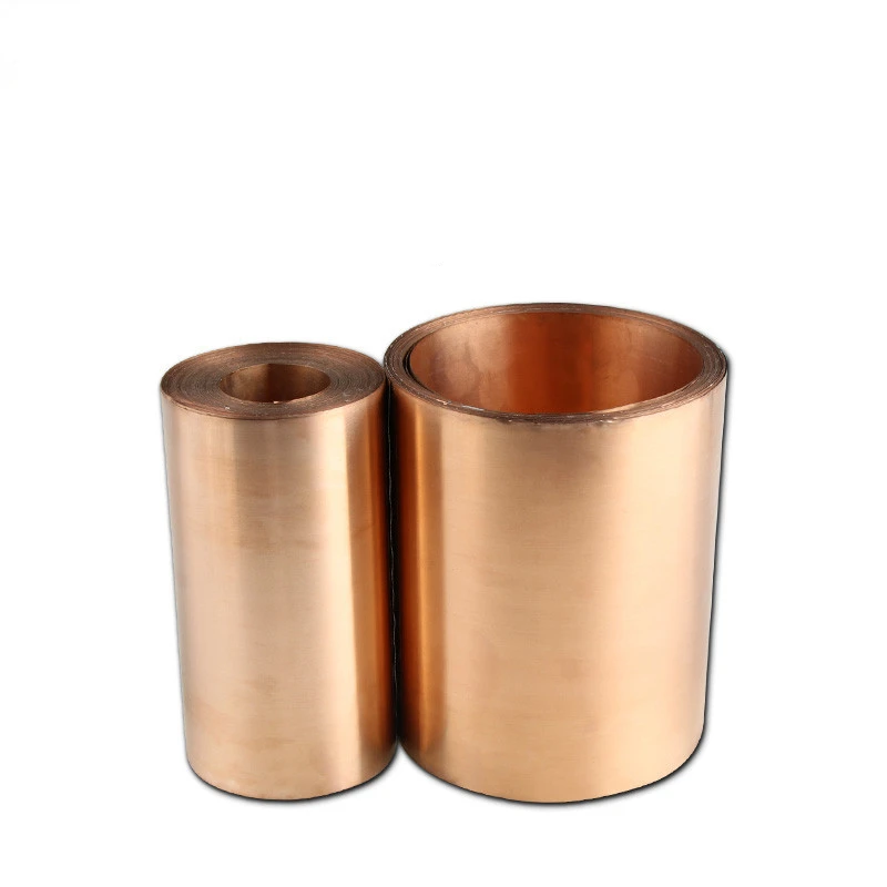 C17200 Copper Beryllium Foil Sheet Cylinder Thickness 0.01mm - 0.8mm Beryllium Bronze Plate/Strip Wear and Corrosion Resistance