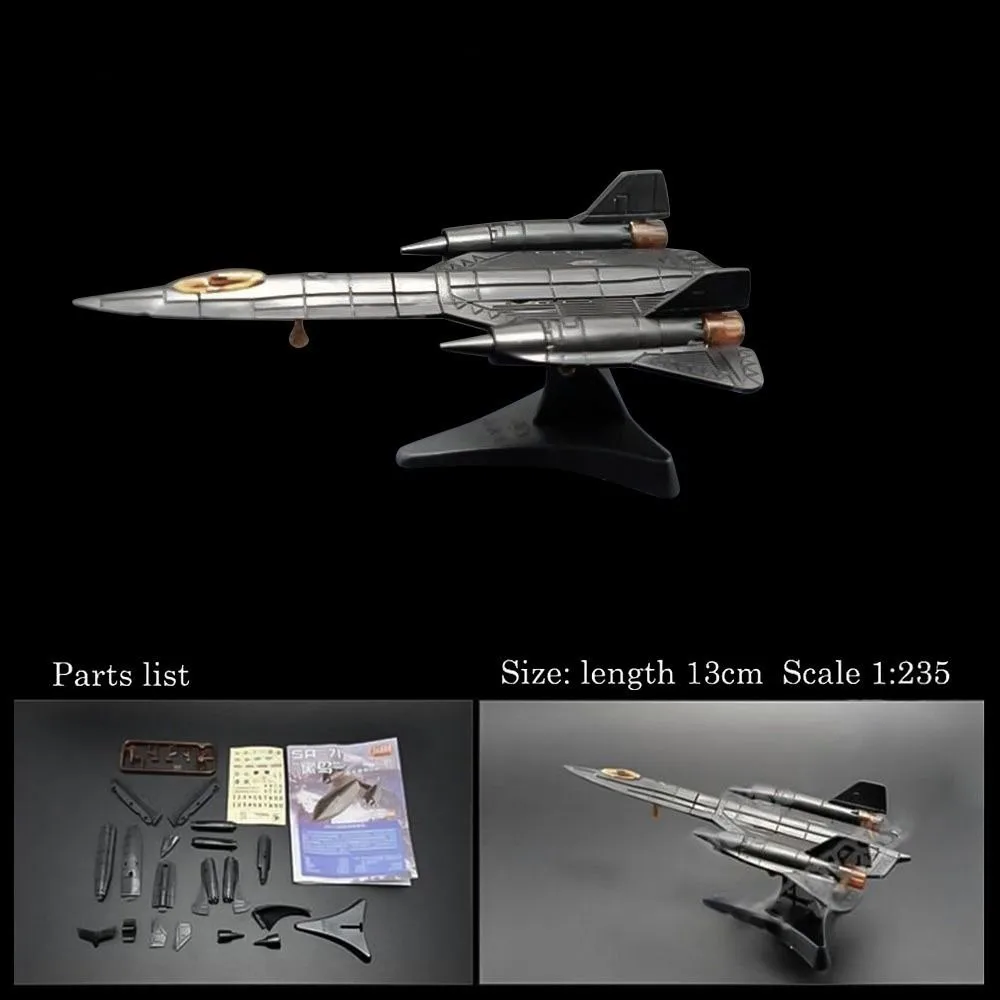 New 4D 1:160 1:144 Fighter Assembly Model Multi-styles Plastic Aircraft Model Plane Armed Helicopter