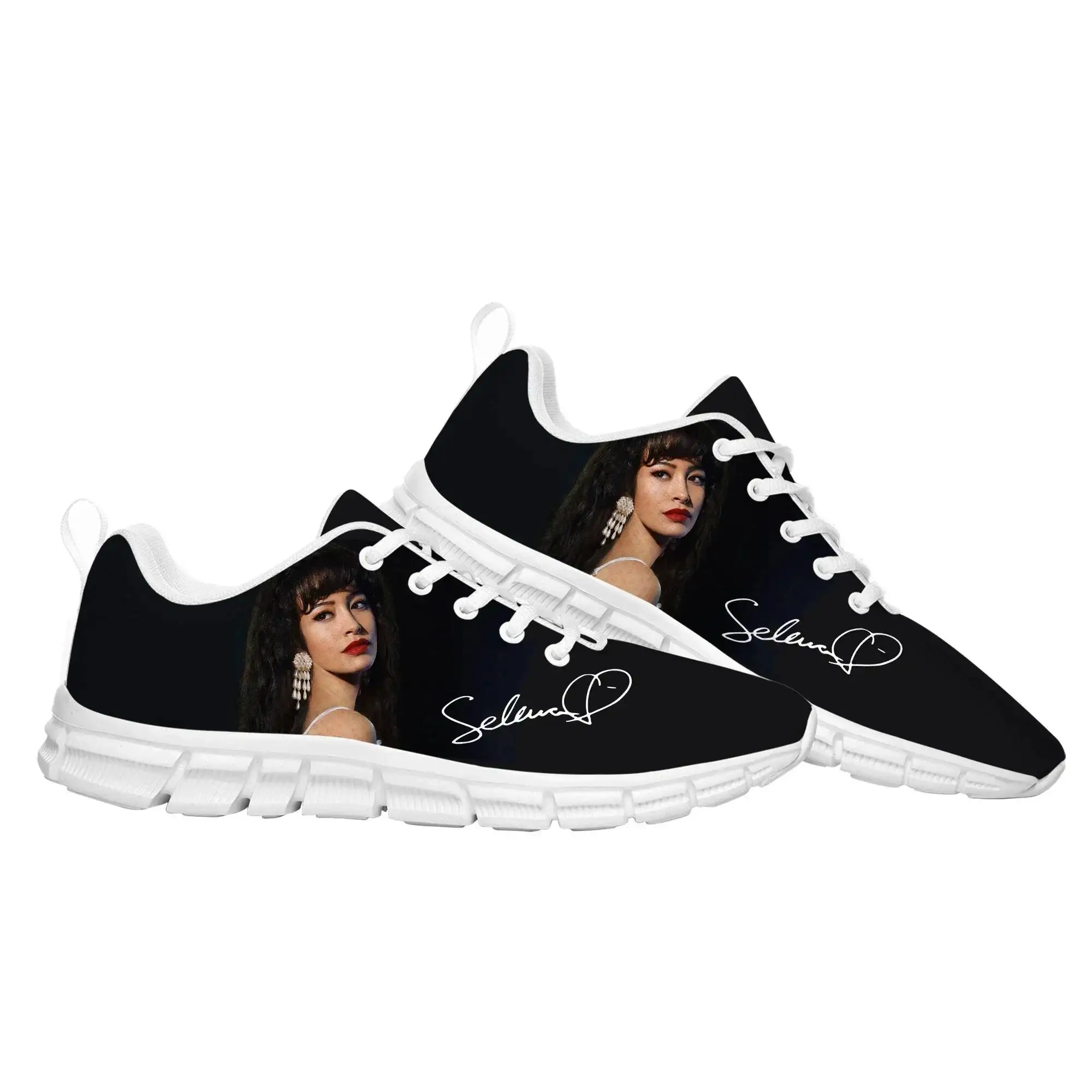 Singer Selena Quintanilla Sports Shoes Mens Womens Teenager Comfortable Sneakers High Quality Casual Sneaker Custom Shoes