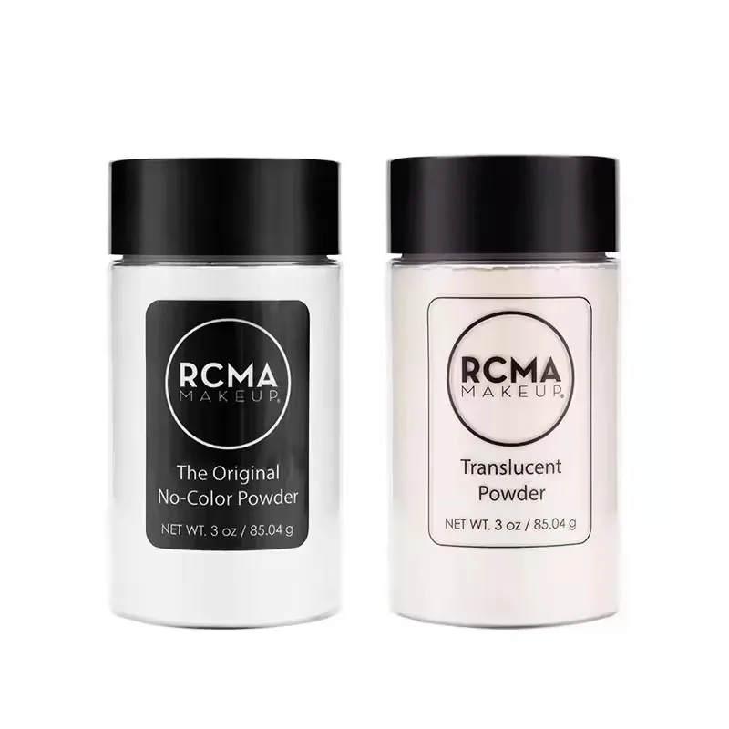 

RCMA Makeup The Original No-Color Powder Translucent Powder Loose Powder Makeup Puff