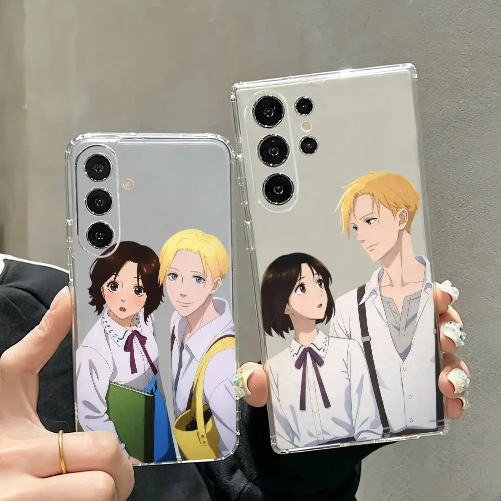 Love T-Through a p-Prism  Phone Case Transparent Silicone Soft For Samsung S25,S24,S21,S22,S23,S30,Ultra,S20,Plus,Fe