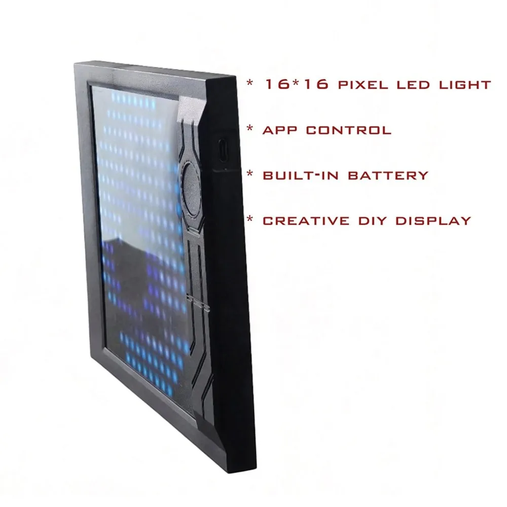 For Steam Machine Game Console Magnetic Faceplate Replacement Pixel Display Screen Panel Front Cover Accessory