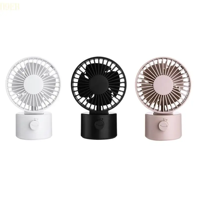 

Вентилятор H9EB Desk Fan USB -колебательный вентилятор с регулируемым для головки 2 скорости мини -размер