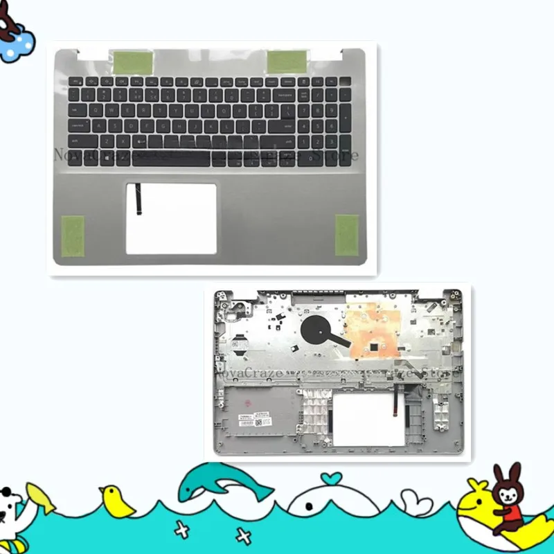 

V5JHC 0V5JHC New For Inspiron 5593 Palmrest w/ Backlit Keyboard (No Type-C) V5JHC 0V5JHC