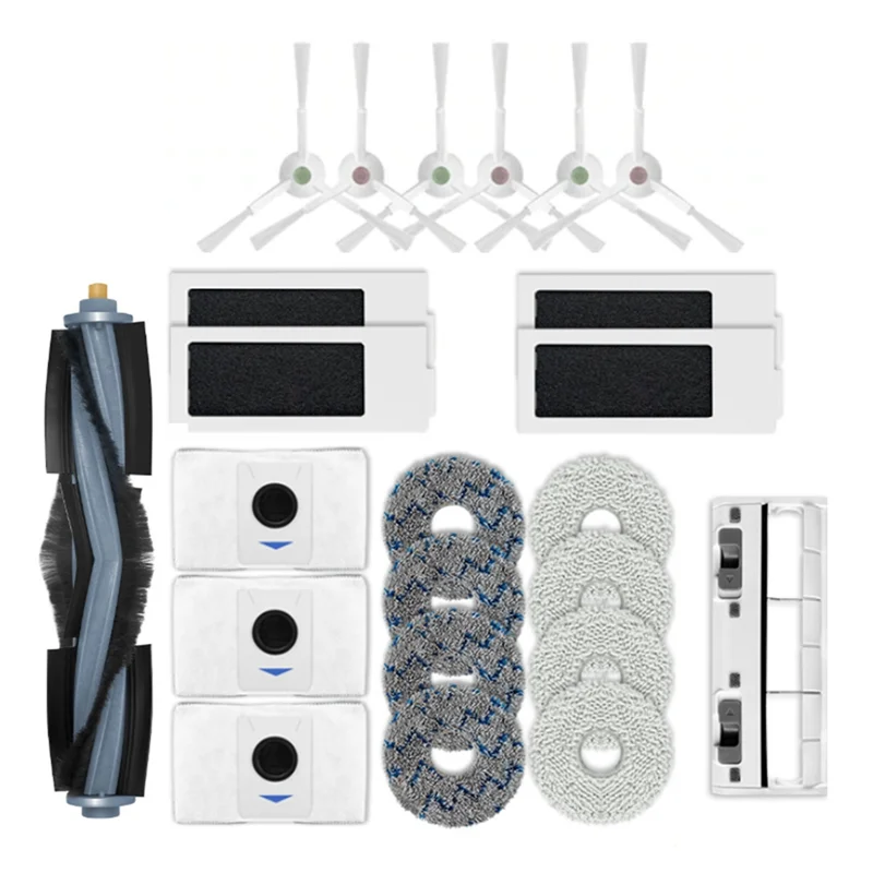 Acessórios de substituição para deebot t20 pro/t20 max/t20/t20/t10/x1, 23 peças