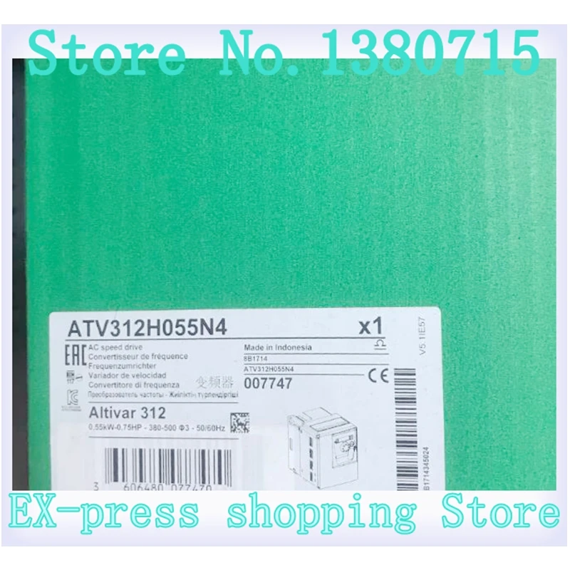 Input Input VFD 3ph 380V 1,9a 0,55kw baru