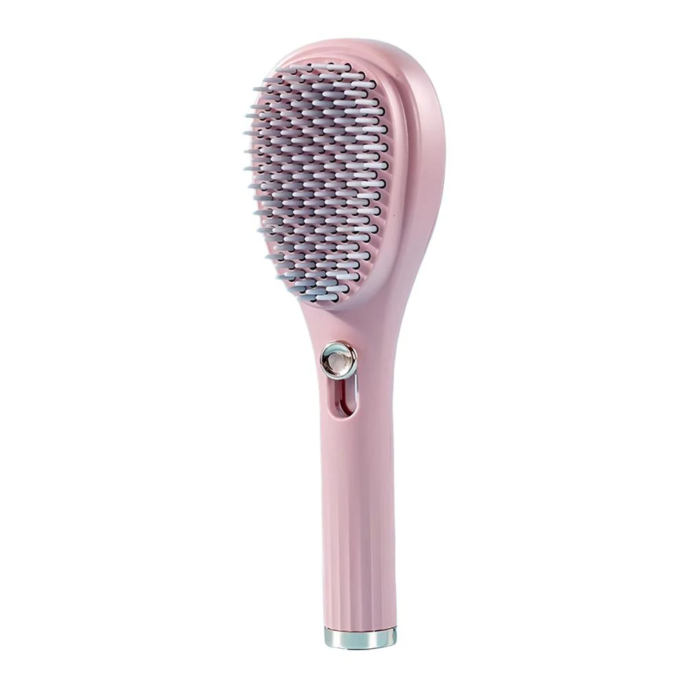 Retractable massage hair comb with anti static technology for scalp care and effective cleaning of loose and broken hair