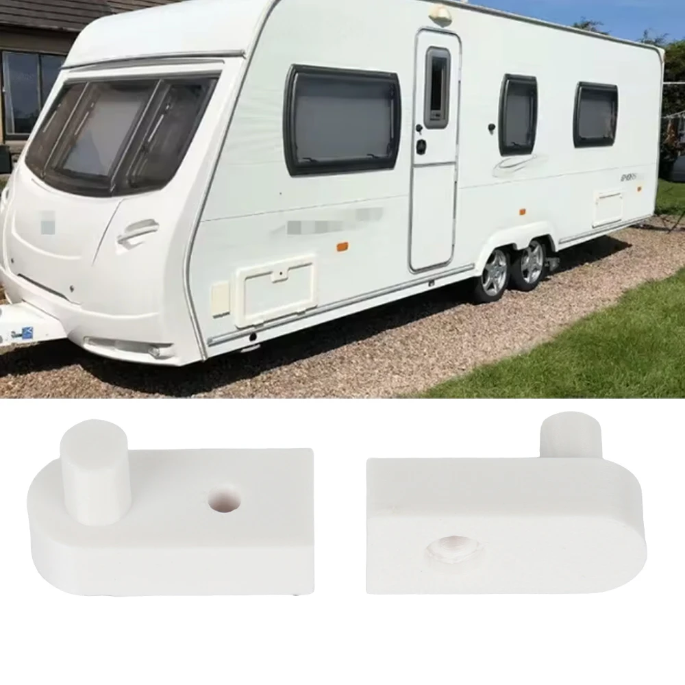 

2pcs Caravan Bifold Shower Door Hinge Pivot Without Tabs For Swift Lunar Elddis Bailey RV Camper Accesssories
