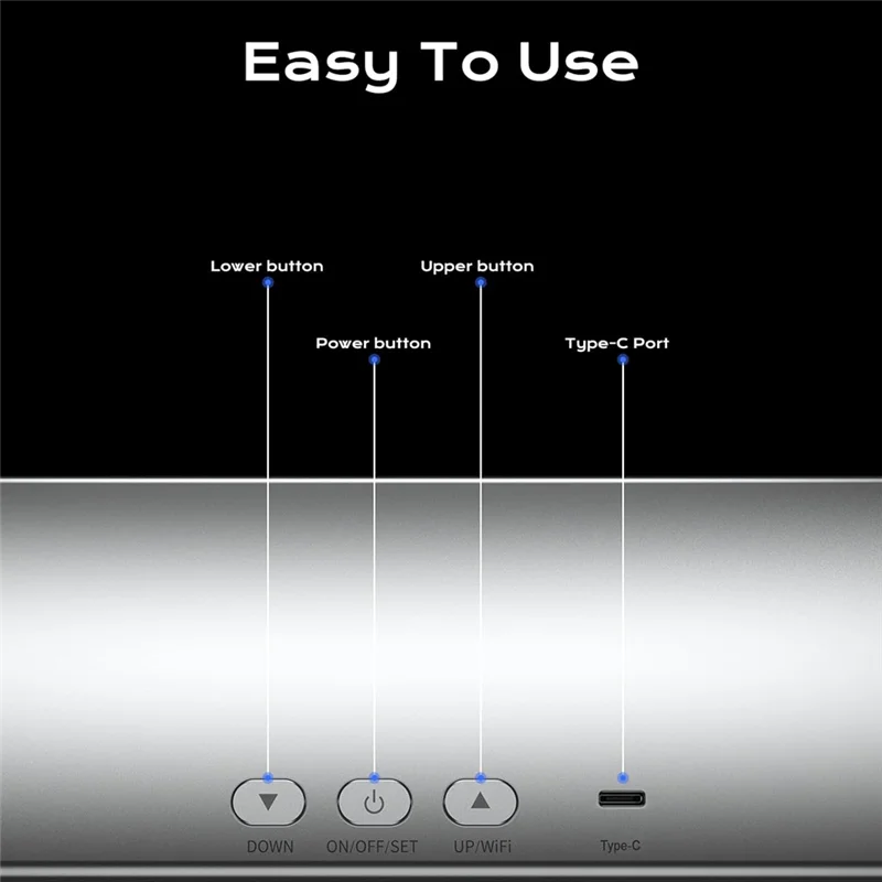 【ГОРЯЧИЙ】Монитор качества воздуха-TVOC, PM2,5, PM1,0, PM10, дисплей температуры, влажности и времени, тестер качества металлической поверхности