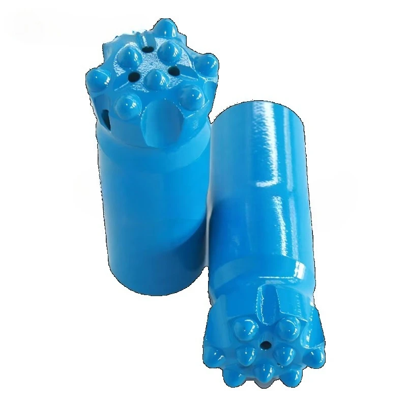 High manganese steel forged cone drill bit for mining tunneling, ISO-9001 certified, high performance, 1.5 years
