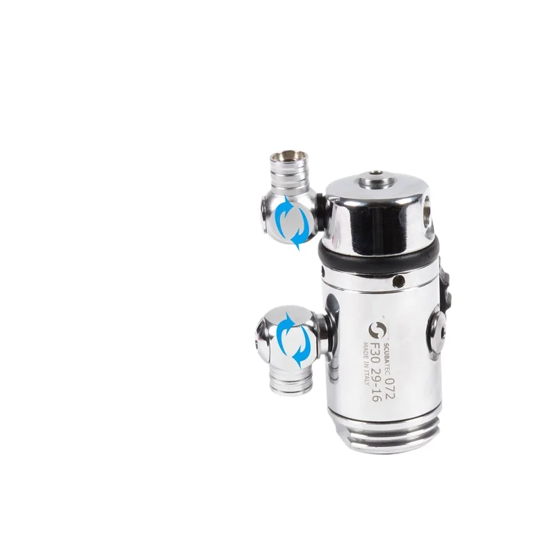 

Diving, Back Flying Side Hanging BCD First-stage Head 360 Degree Adapter Connection, High Pressure, Low Pressure