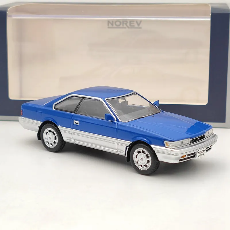 Norev 1/43 Leopard F31 1986 Blue Diecast Models Toys Car Limited Collection Gifts