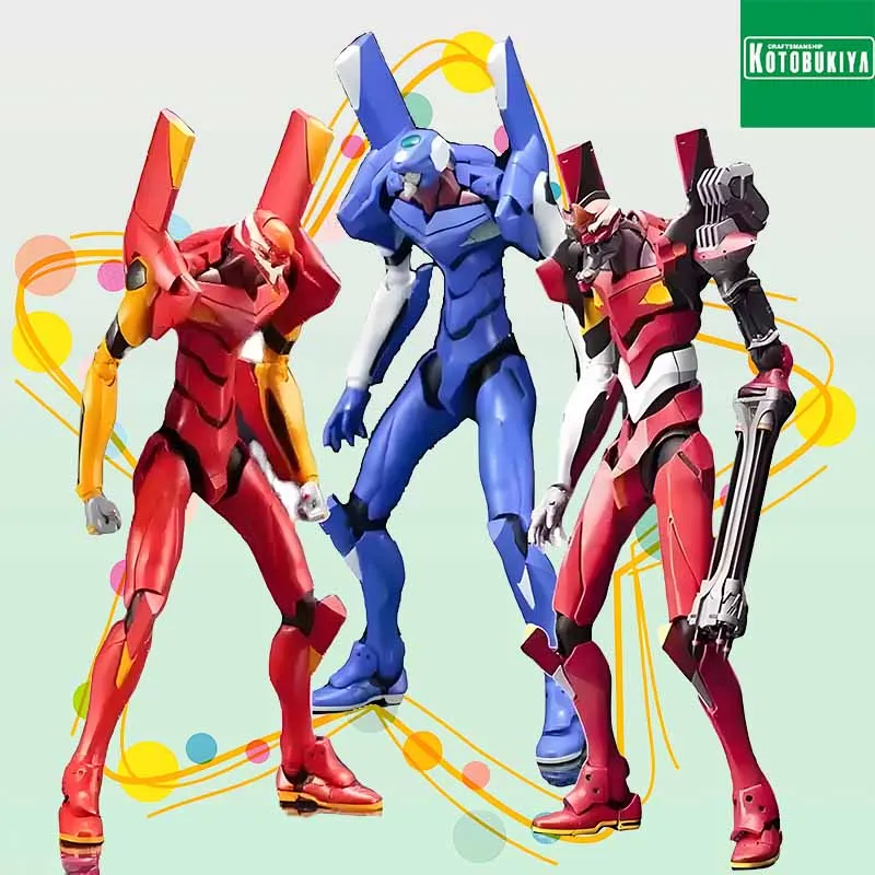 

High quality Original KOTOBUKIYA EVA NEON GENESIS EVANGEVAN GELION-01Anime Action Figure Assembly Model Toys