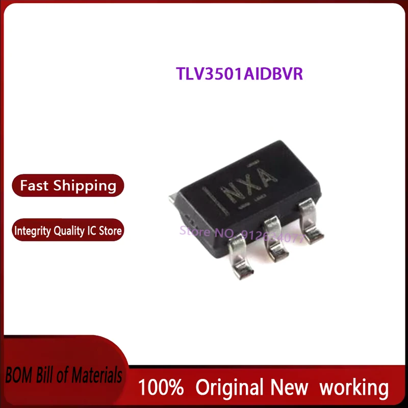 5pcs/lot TLV3501AIDBVR TLV3501 SOT-23-6 100% Brand New Original