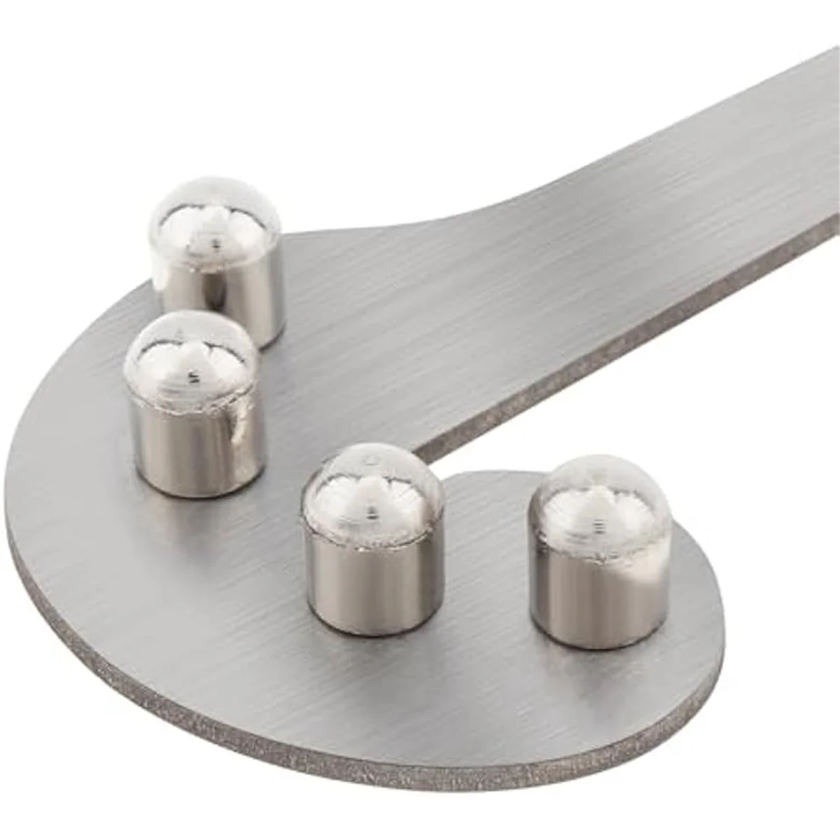 A002 Steel Circle Center Positioning, Positioning Scriber Gauge for Scribing Center Line,Circle Center Finder