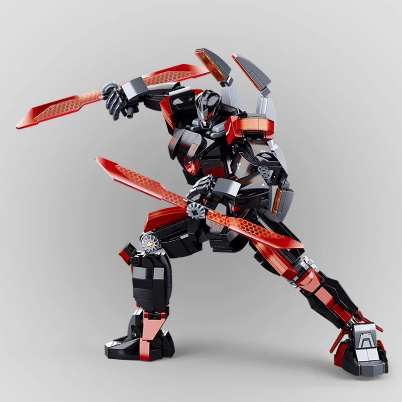 Awesome Battle Armor Model Building Block Toys, Robot Mech Assembling Educational Toys,Gifts For Children with high quality